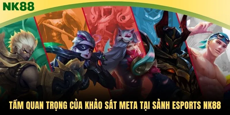 Tầm quan trọng của khảo sát meta tại sảnh Esports NK88