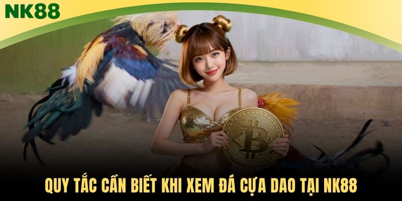 Quy tắc cần biết khi xem đá cựa dao tại NK88