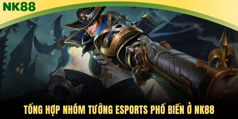 Tổng hợp nhóm tướng Esports phổ biến ở NK88